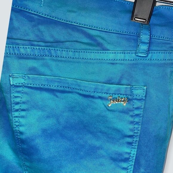 Juicy Couture size 25 two tone blue tie dye type design jeans - Picture 3 of 9